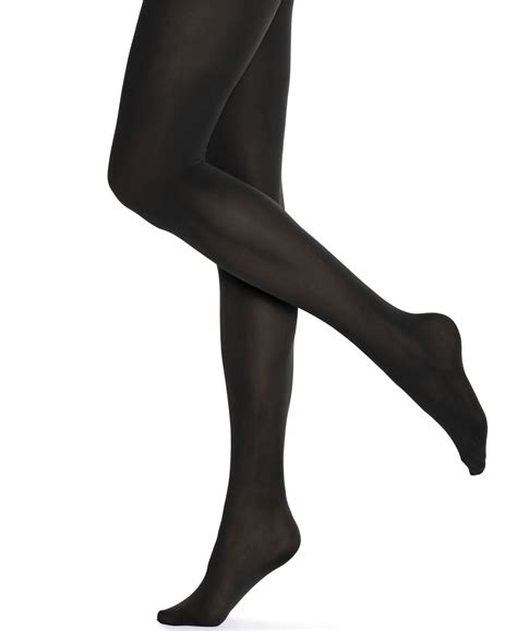 Hue Opaque Tights In Black Lyst