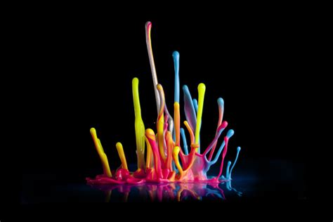 High Speed Photography Paint Photography Abstract Photography