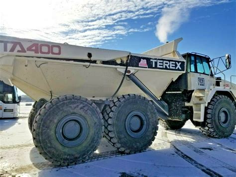 2014 Terex Ta400 40 Ton Dump Trucks 6 Identical Units Caterpillar
