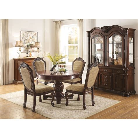 Acme Furniture Chateau De Ville 64175 Traditional Round Dining Table