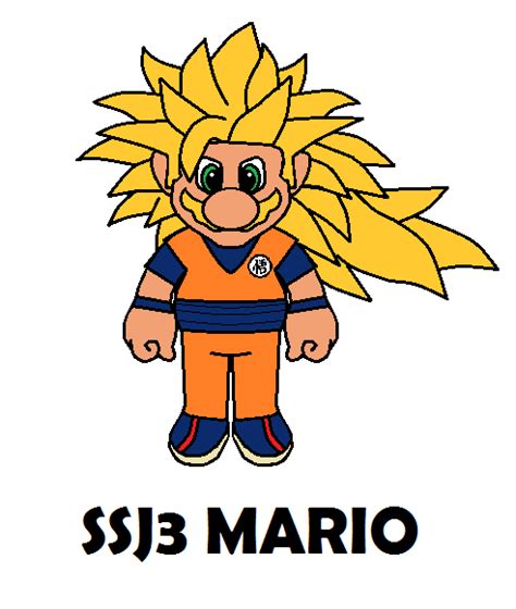 Super Saiyan 3 Mario By Awe Sam On Deviantart