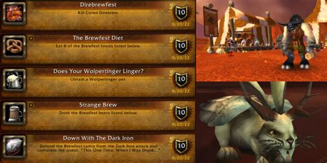 World Of Warcraft Classic The Best Brewfest Achievements And How To Unlock Them