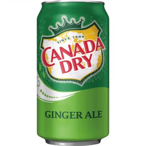 Canada Dry Ginger Ale Soda Cans 12 Pk 12 Fl Oz Smiths Food And Drug