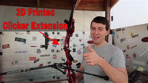 3d Printed Clicker Extension By A3d Archery Product Review Youtube