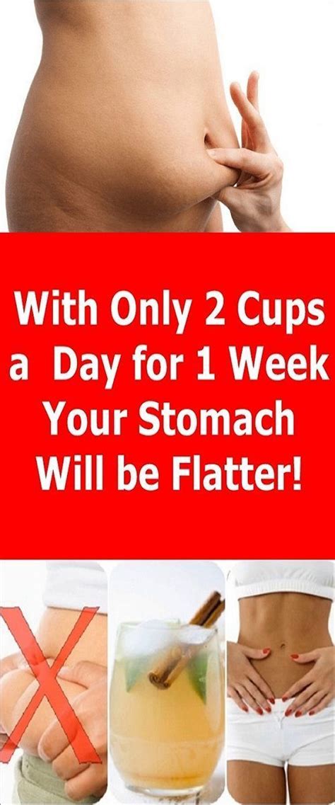 With Only 2 Cups A Day For 1 Week Your Stomach Will Be Flatter