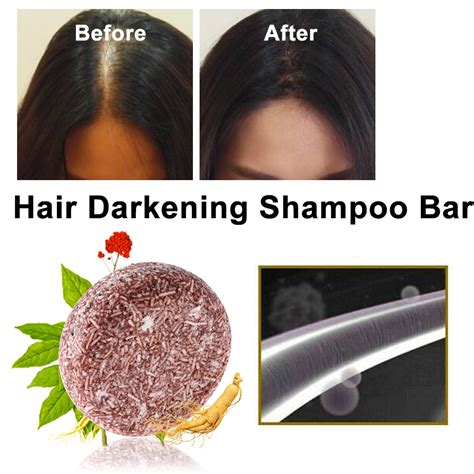 Maybe you would like to learn more about one of these? Polygonum Essence Hair Darkening Shampoo Bar Soap Natural ...