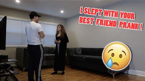 I Slept With Your Best Friend Prank On Girlfriend Bad Idea Youtube
