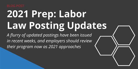 Preparing For 2021 Labor Law Posting Updates Govdocs