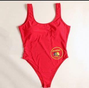 Baywatch Lifeguard Swimsuit Bikini
