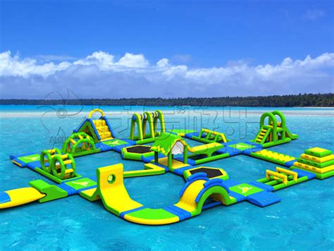 Inflatable Floating Water Park 38x30m