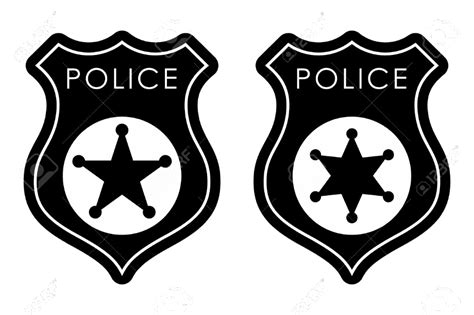 Download High Quality Police Badge Clipart Cartoon Transparent Png