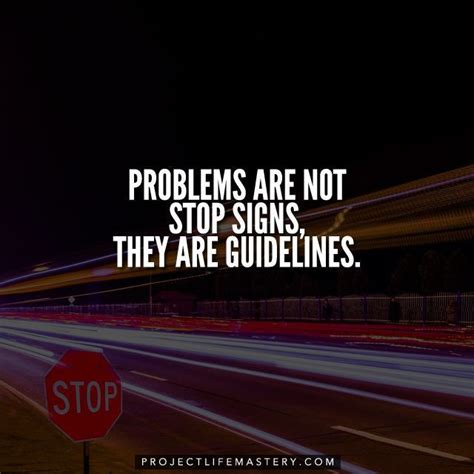 The Words Problems Are Not Stop Signs They Are Guidelines