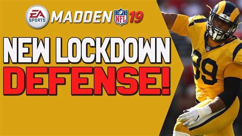 The New Lockdown Defense In Madden 19 Tips And Strategies Youtube