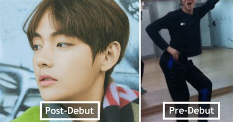 Pre Debut Pictures Of Bts V Show How Much Hes Changed Koreaboo