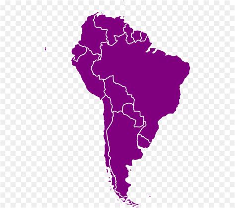 Political Map Of Latin America Simple Flat Vector Map Images