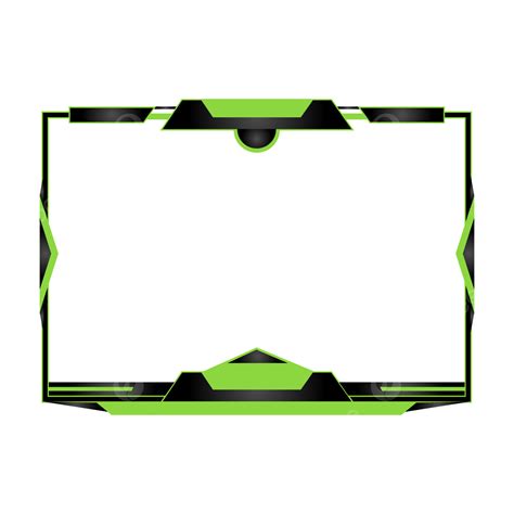 Twitch Clipart Hd Png Green Twitch Streaming Facecam Overlays Png