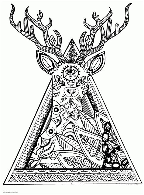 Advanced Animal Coloring Pages Coloring Pages Printablecom