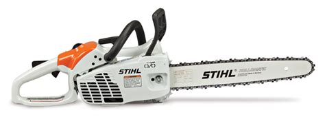 Turn it upside down to drain any fuel and check the exhaust also. MS 193 C-E | Lightweight Chainsaws | STIHL USA