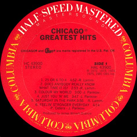 Chicago Chicagos Greatest Hits Ix Half Speed Mastered Vinyl