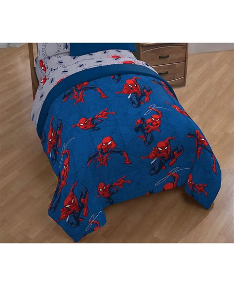 Marvel Spiderman Spidey Crawl Full Comforter Macys
