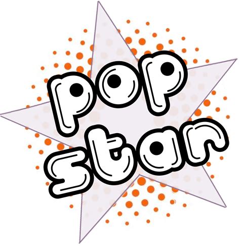 Popstar Cliparts Pop Star Clipart Png Transparent Png Full Size
