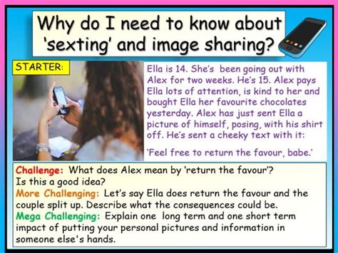 Sexting Porn Image Sharing Pshe Teaching Resources