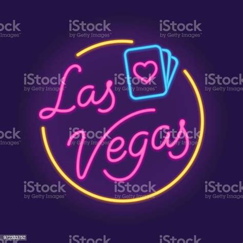 Las Vegas Neon Sign Stock Illustration Download Image Now Las Vegas