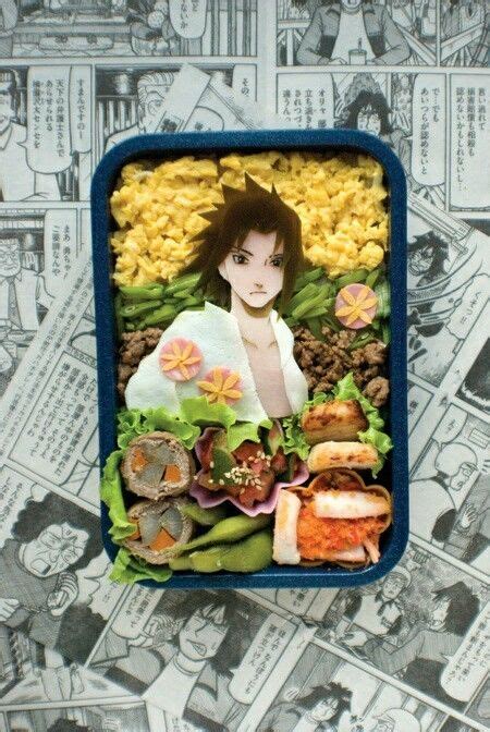 Uchiha Sasuke Naruto Bento Boxed Lunch Anime Food Japanese Food