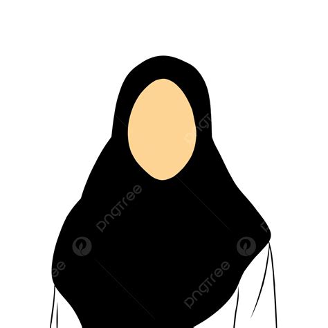 Hijab Femme Vecteur Gros Plan Png Femmes Hijab Musulman Fille Hijab