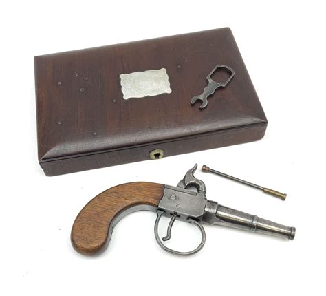 Scratch Built Copy Of A 19th Century Percussion Cap Pistol With 7cm