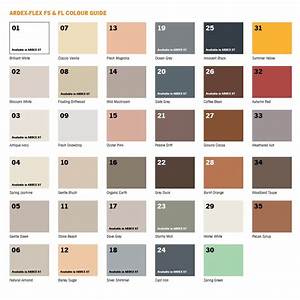 Tile Grout Color Chart