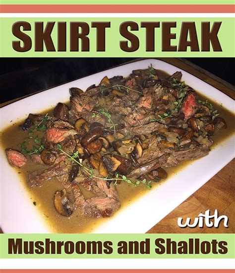 Return the chicken to the skillet (and if the. The classic combination of steak and mushrooms (think beef ...
