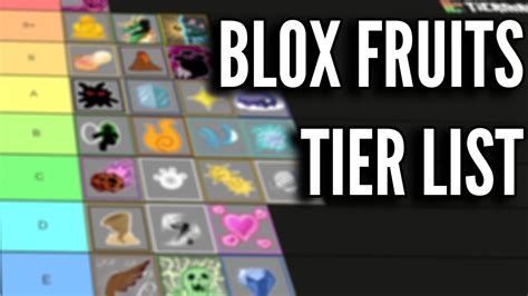 Blox Fruits Tier List Spawn Stock Rates Revealed 2023