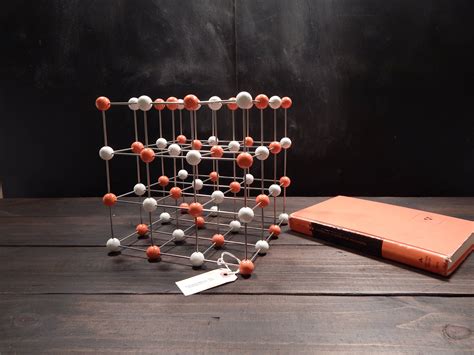 Beautiful Chemistry Art Crystal Model Of Rock Salt Structure