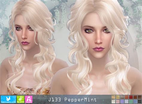 Newsea J133 Pepper Mint ~ Sims 4 Hairs