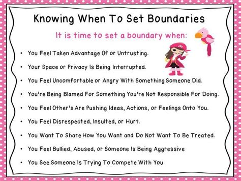 when is it time to set a boundary setting boundaries boundaries activities healthy