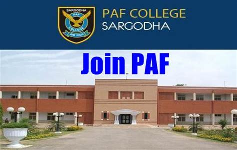 Join Paf College Sargodha To Become A Pilot