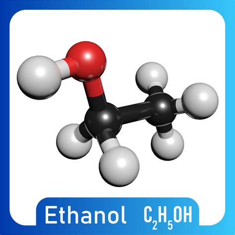 Ethanol 3d Model C2h5oh 3d Model Cgtrader