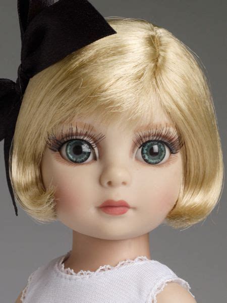 Black Hair Bows Black Ribbon White Hair Ribbon Belt Blonde Ends Big Eyes Doll Black