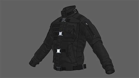 Military Tactical Jacket Uniform Soldier 3d Model Cgtrader