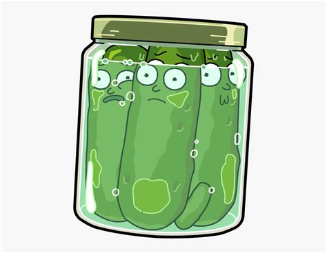 See more ideas about pickles, cartoon, comic strips. Pickle Clipart Full Jar - Rick And Morty Pickle Morty ...