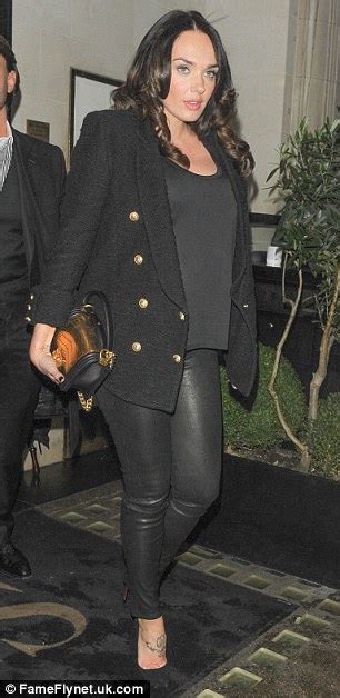Tamara Ecclestone Slips Into Leather Trousers For Another Dinner With