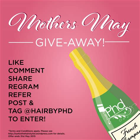 Mothers May Giveaway Because Your Mum Deserves More Than A Day