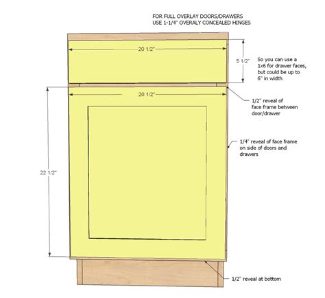 Kitchen Drawer Dimensions Kitchen Design Ideas