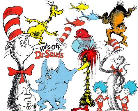 Best Collection Of 74 Dr Seuss Clipart 74 High Quality Dr