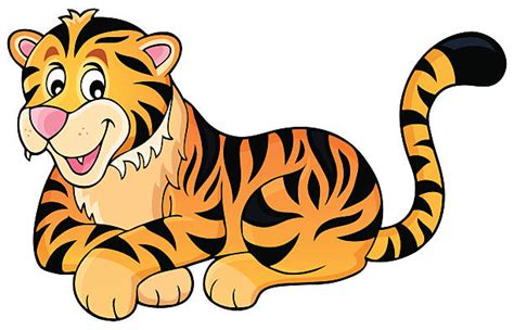 Royalty Free Tiger Tail Clip Art Vector Images