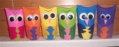Toilet Paper Tube Owls Camping Crafts Diy Projects Crafts