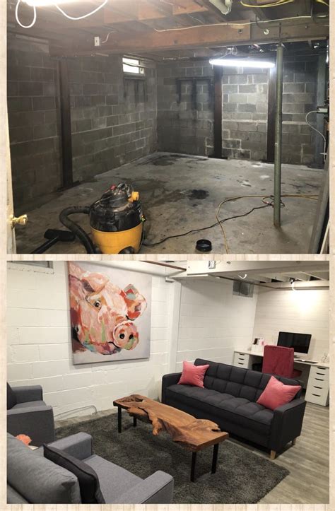 Before And After Basement Renovation Home Decor Basement Renovations Room