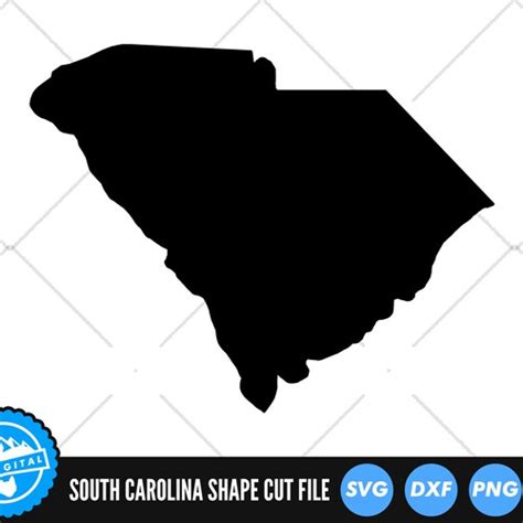 South Carolina State Svg Bundle Svg Cut Files Commercial Etsy