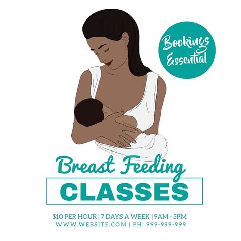 Copy Of Breast Feeding Classes Poster Postermywall